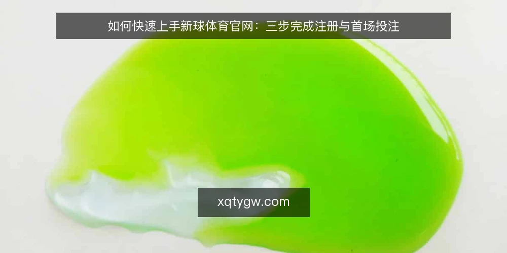 如何快速上手新球体育官网：三步完成注册与首场投注 — 第一步：进入官网前的准备与域名核验 配图